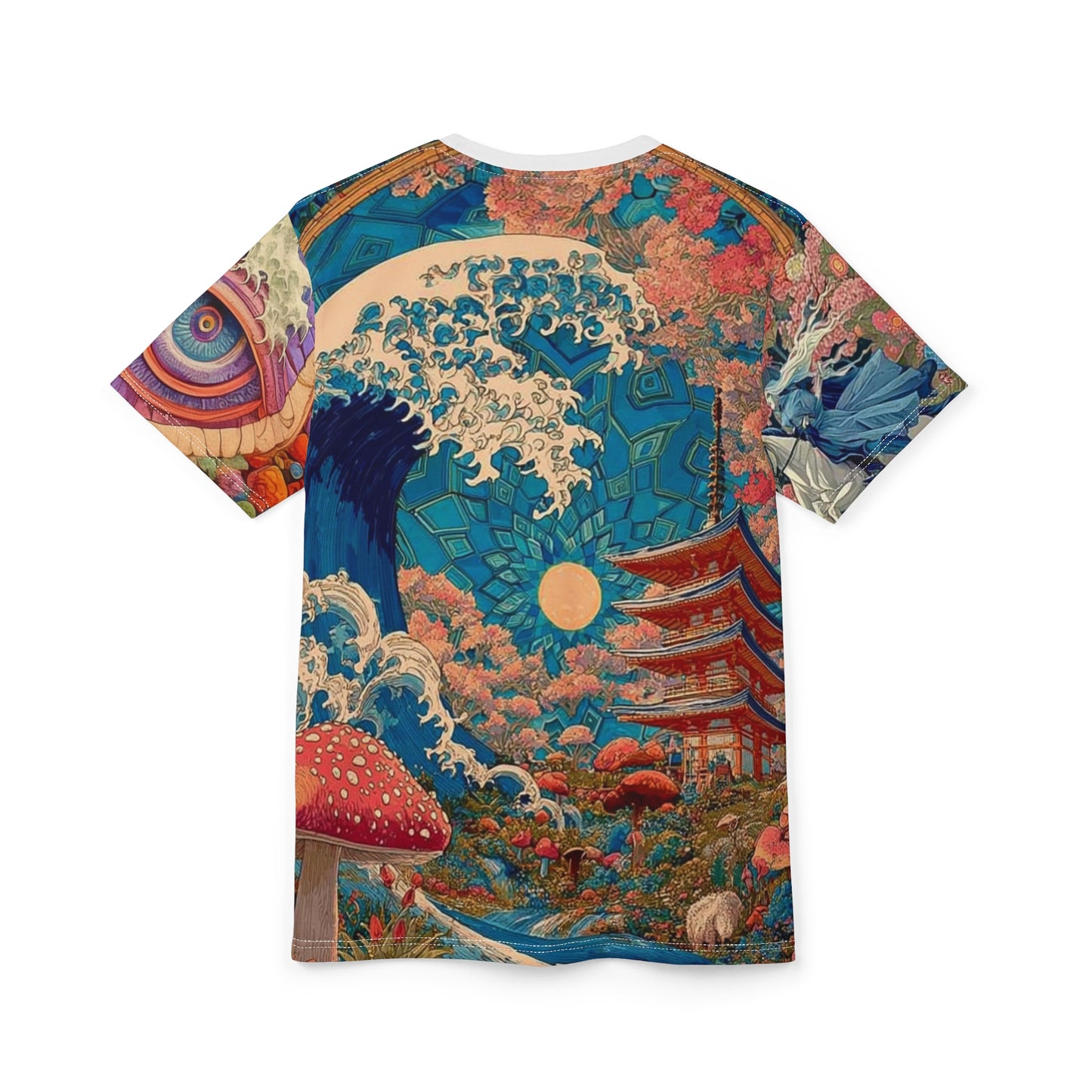 Sacred Nature – Vibrant Landscape Unisex Tee