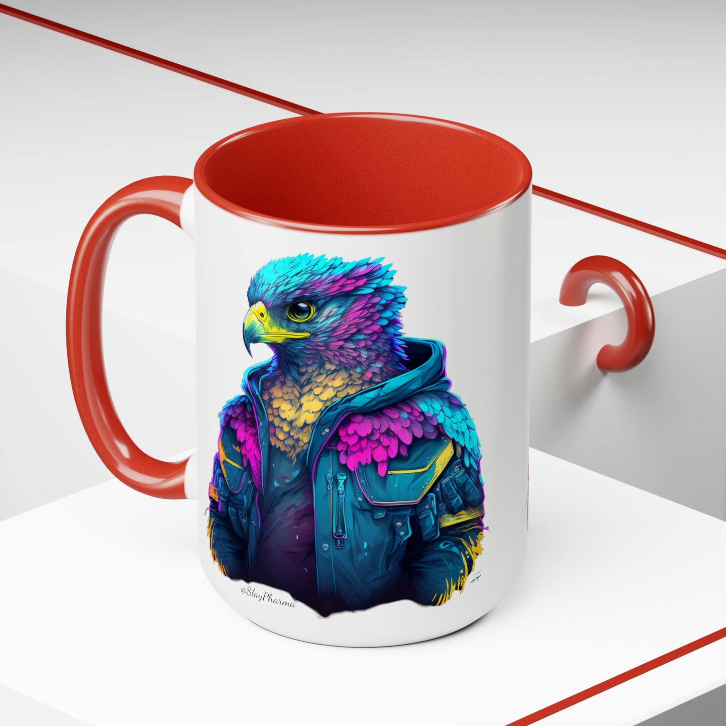 "Blue Falcon" (AKA Soon-to-Be SNCO) Coffee Mug, 15oz