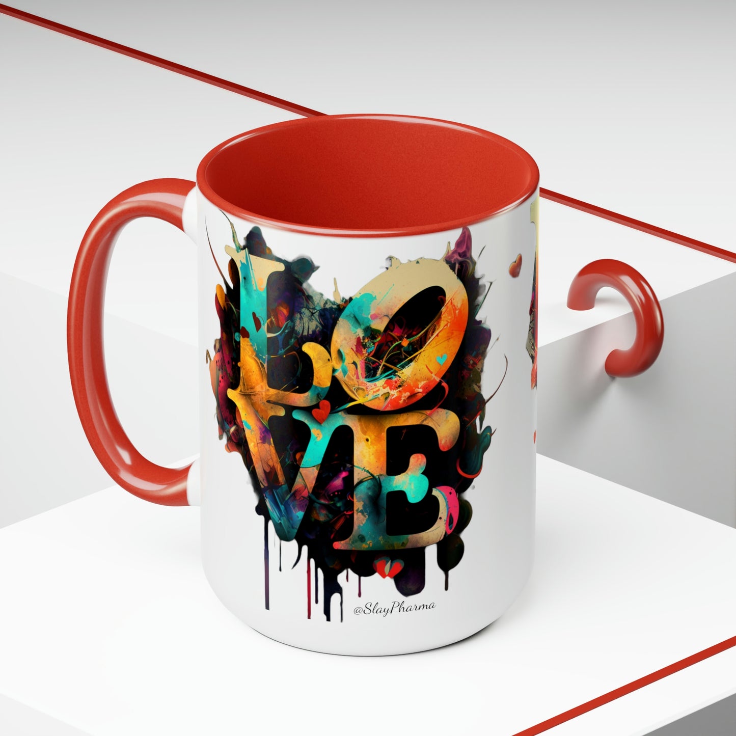 We all Rely on Love Coffee Mug, 15oz