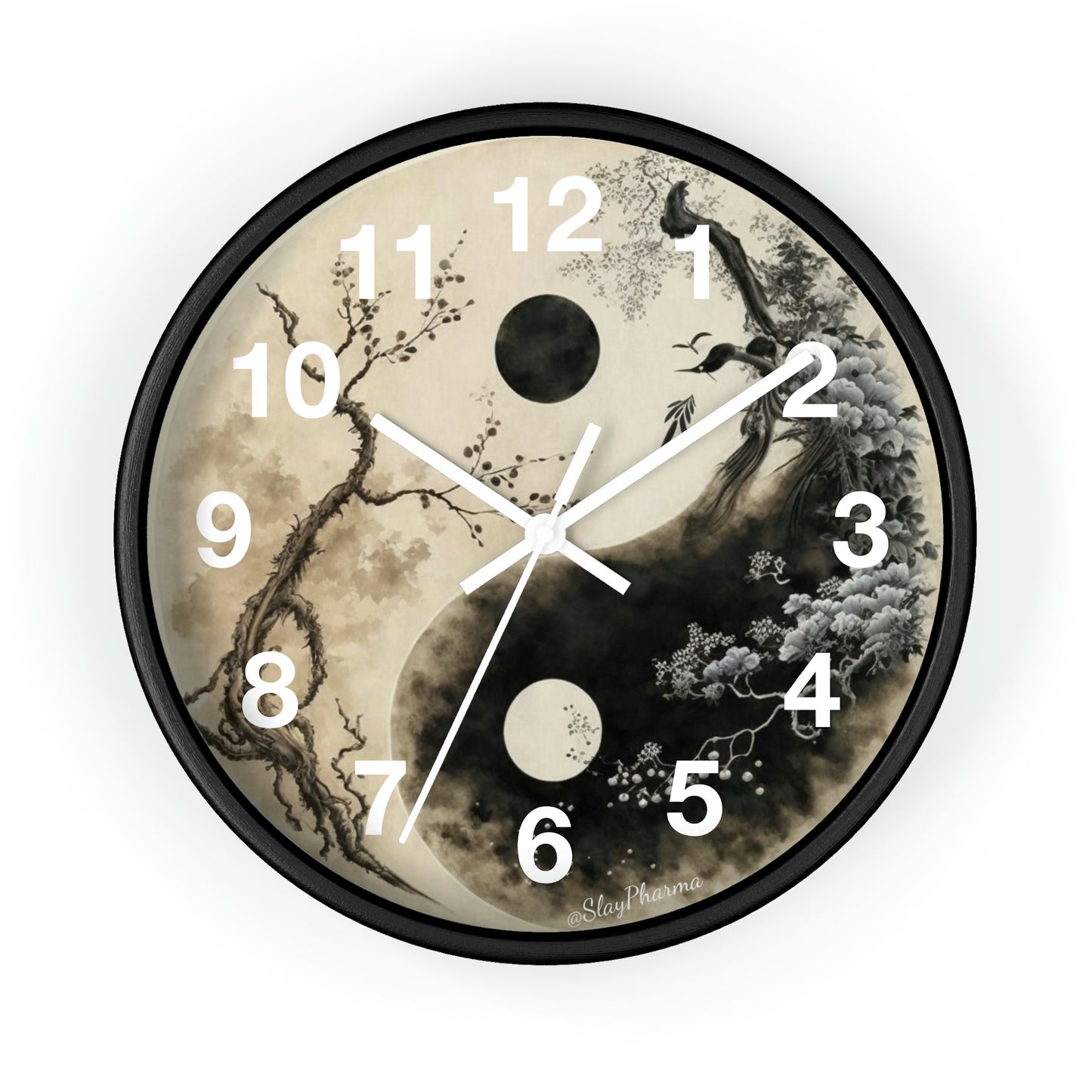 Duality Wall Clock #1 w/ numbers