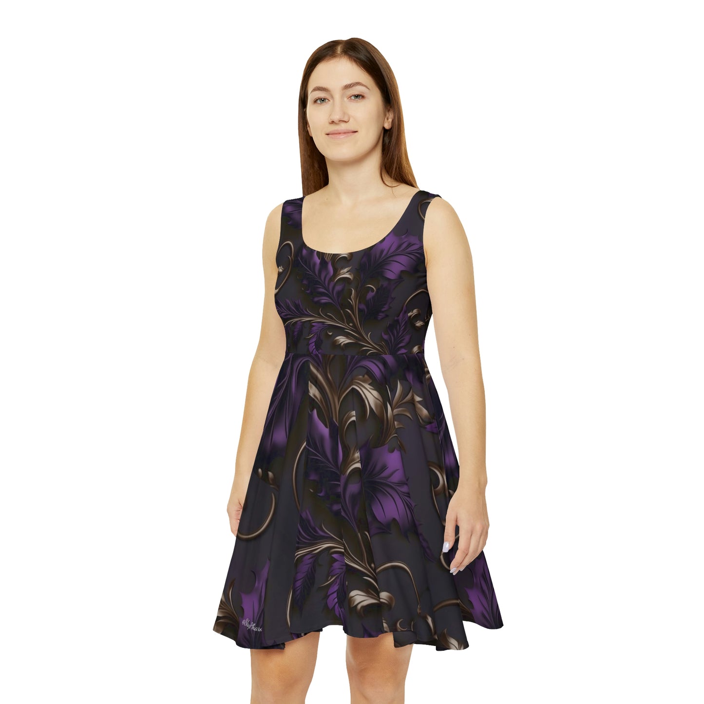 Filigree Renaissance Pattern Women's Skater Dress