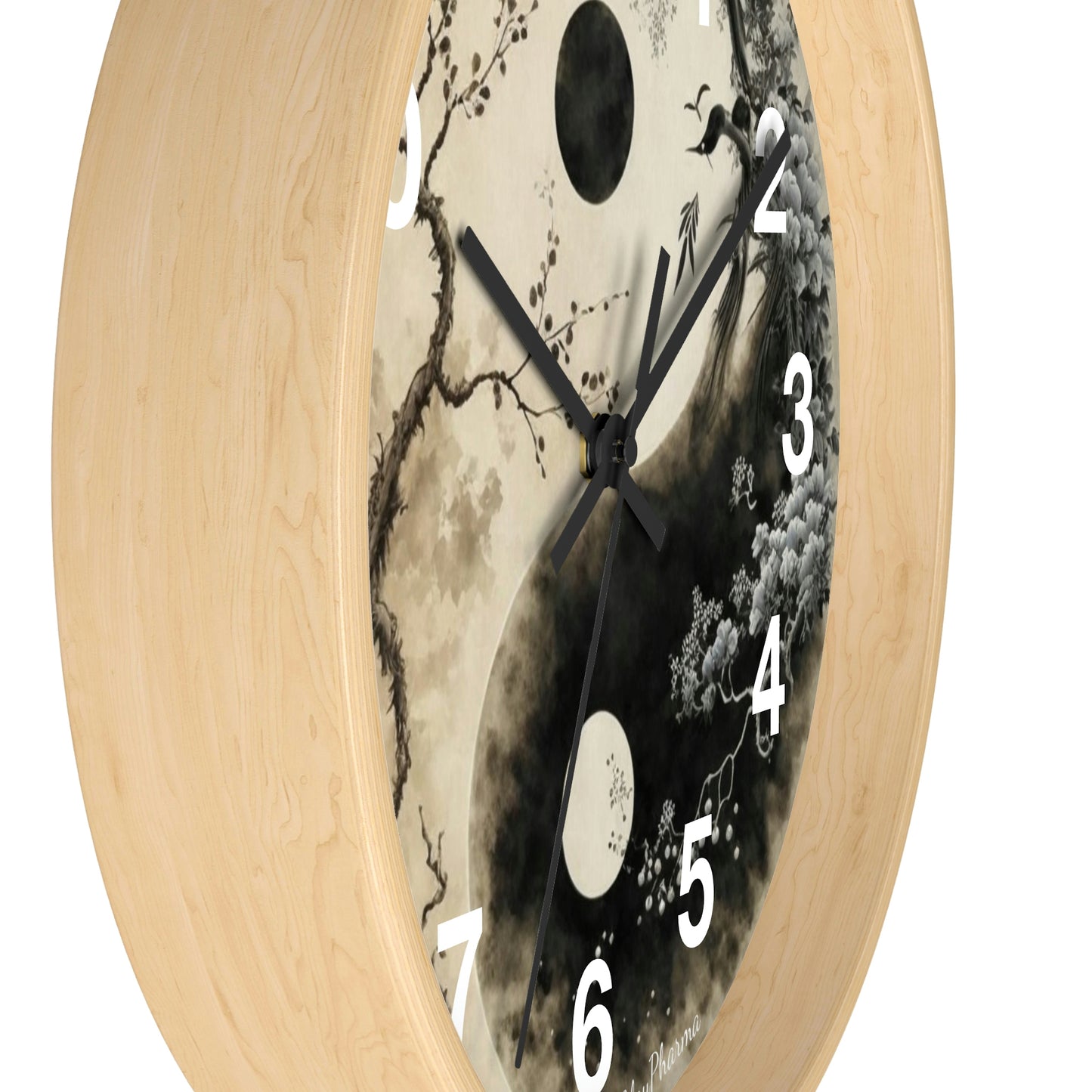 Duality Wall Clock #1 w/ numbers