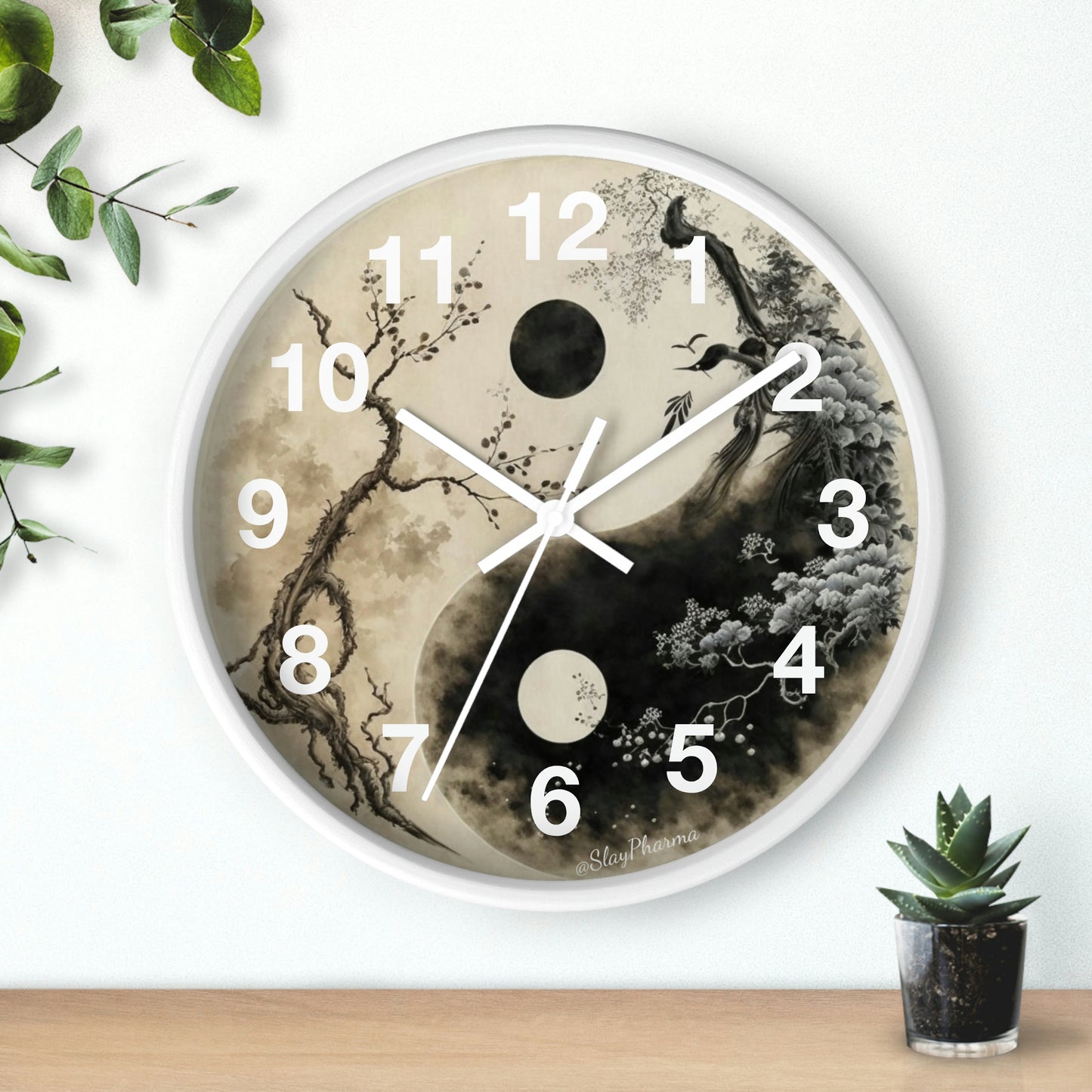 Duality Wall Clock #1 w/ numbers