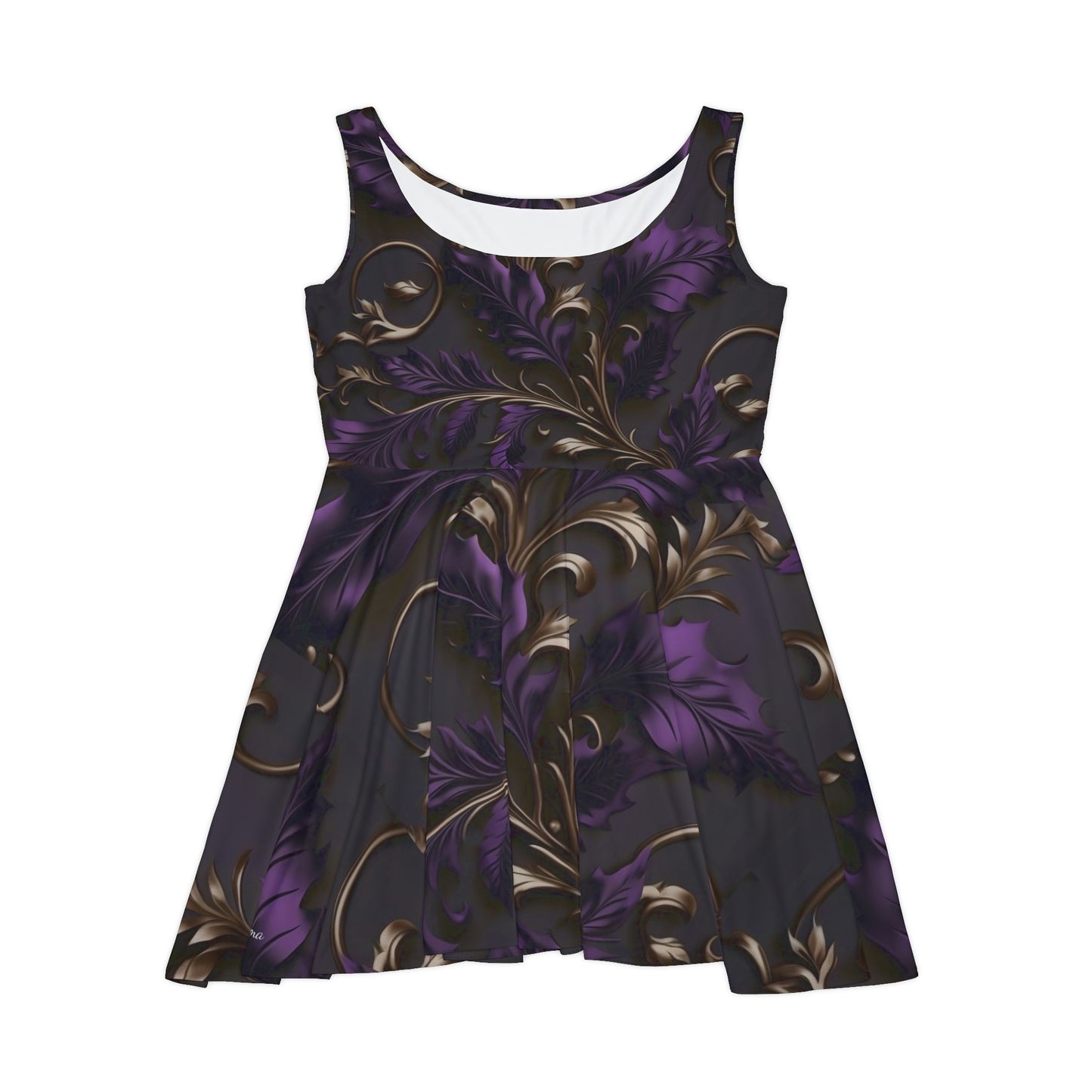 Filigree Renaissance Pattern Women's Skater Dress