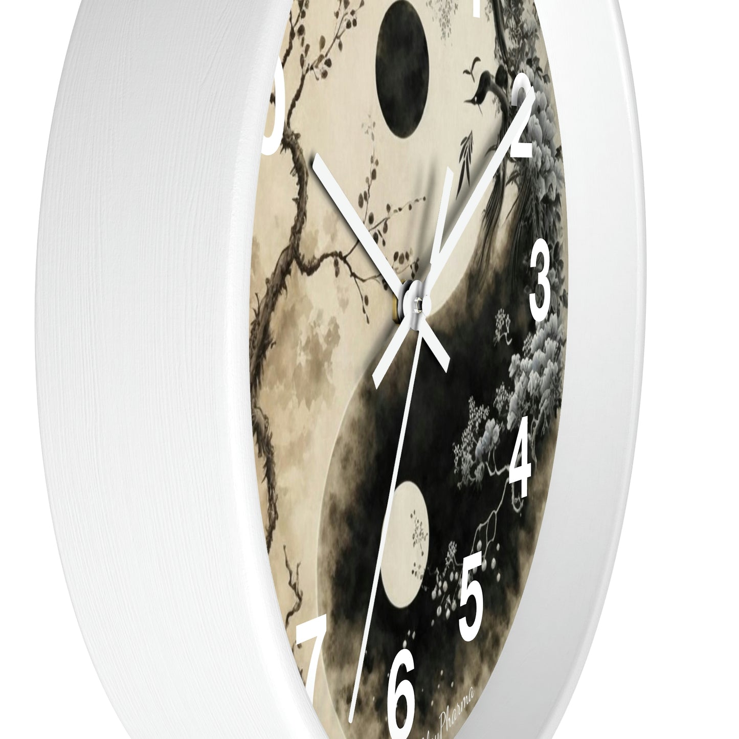 Duality Wall Clock #1 w/ numbers