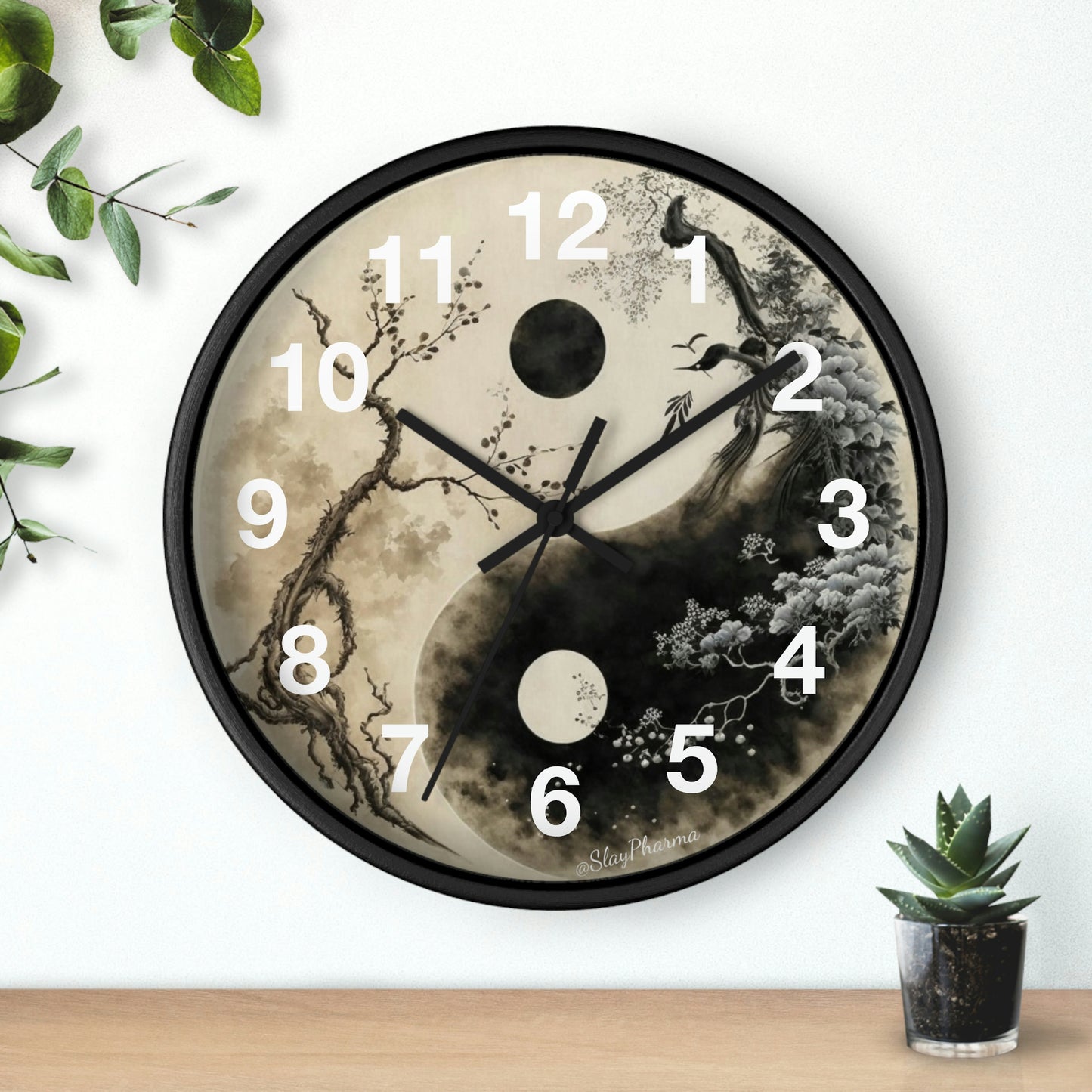 Duality Wall Clock #1 w/ numbers