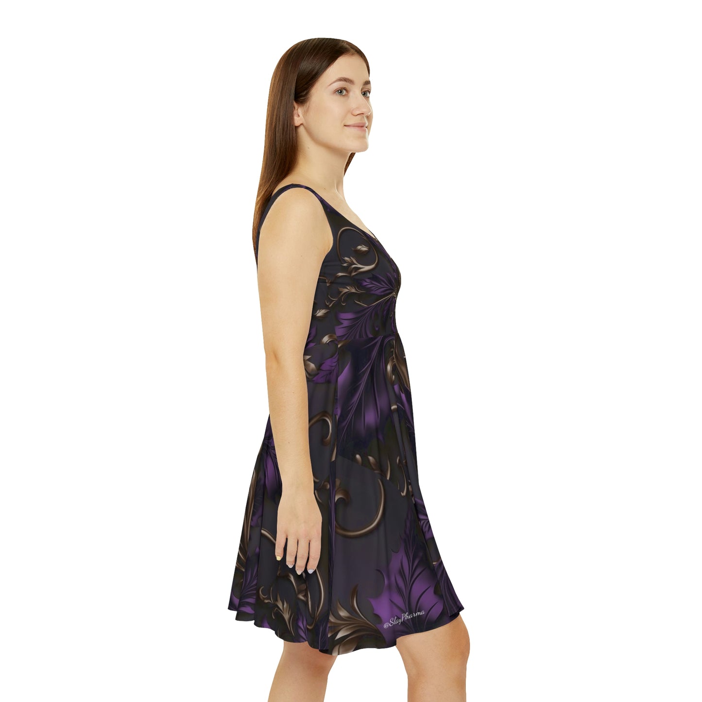 Filigree Renaissance Pattern Women's Skater Dress