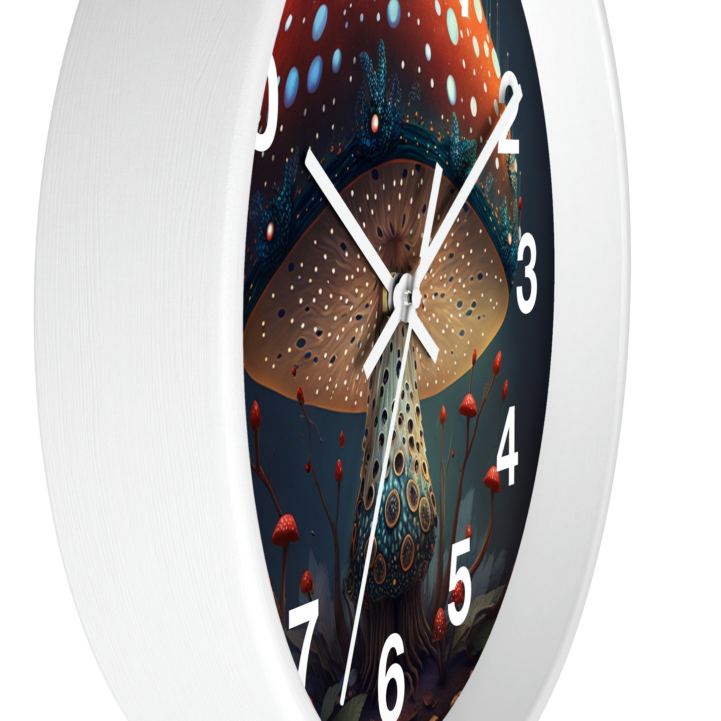 Amanita Dreams Wall Clock w/ numbers
