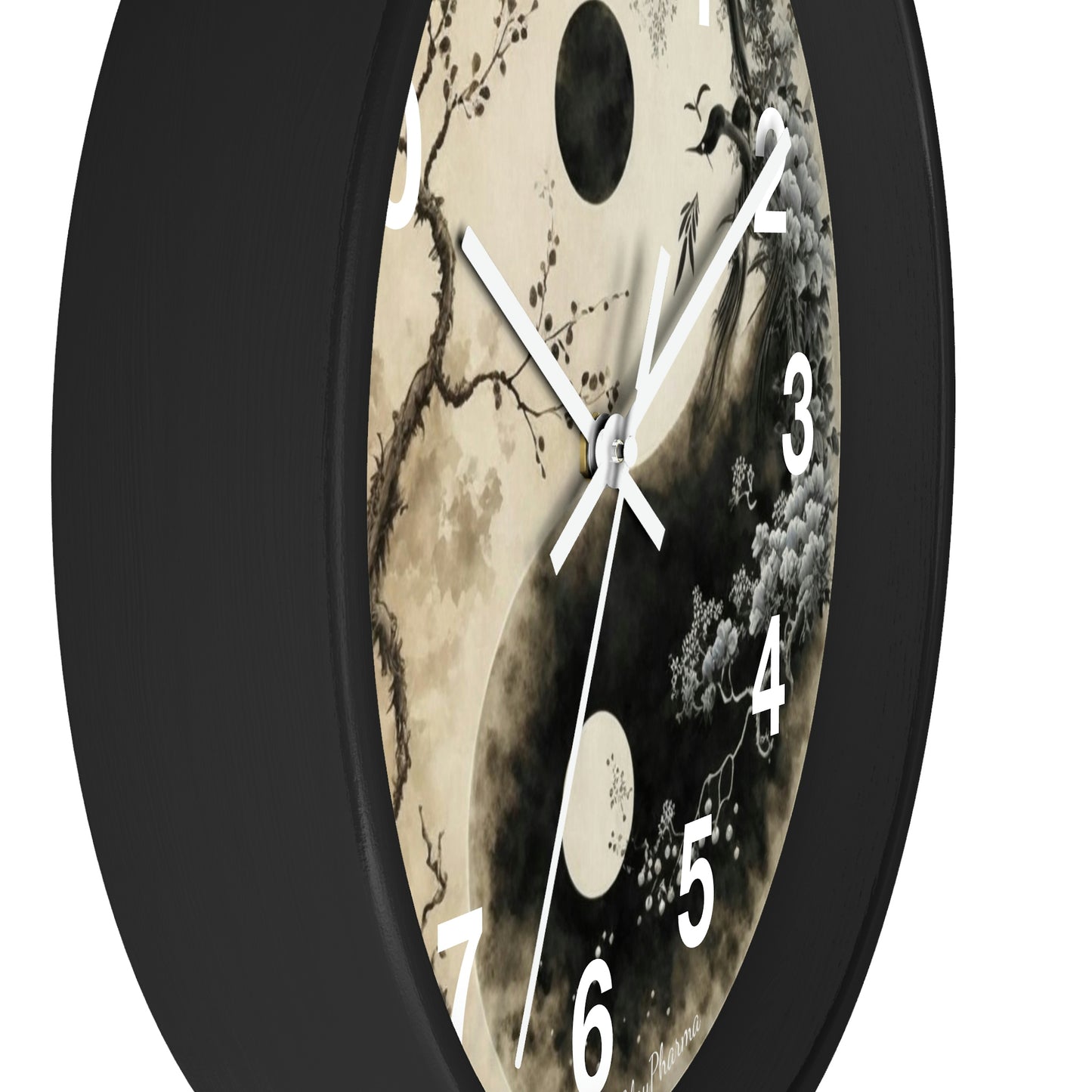 Duality Wall Clock #1 w/ numbers