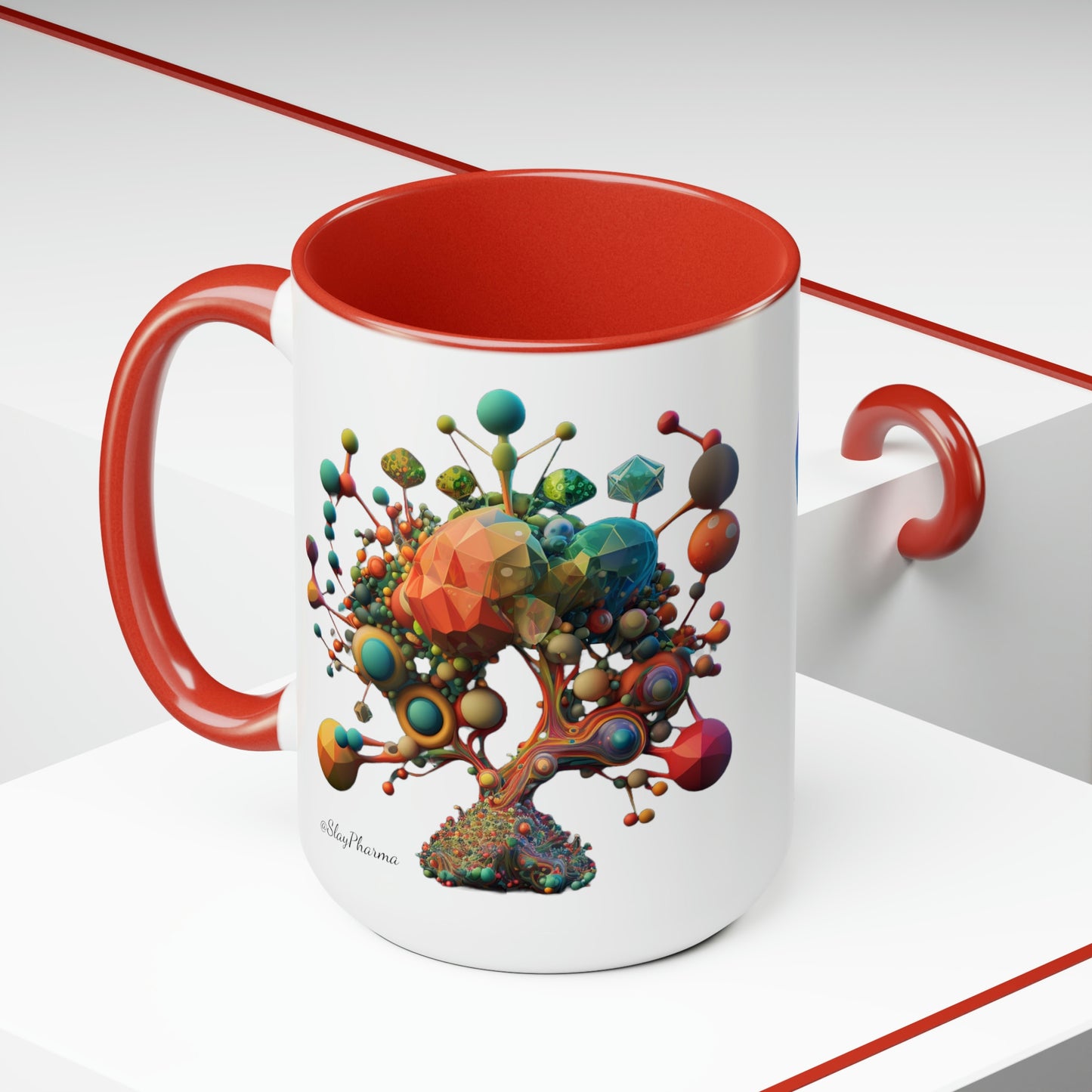 Tree of Infinite Possibility Mushroom Coffee Mug, 15oz