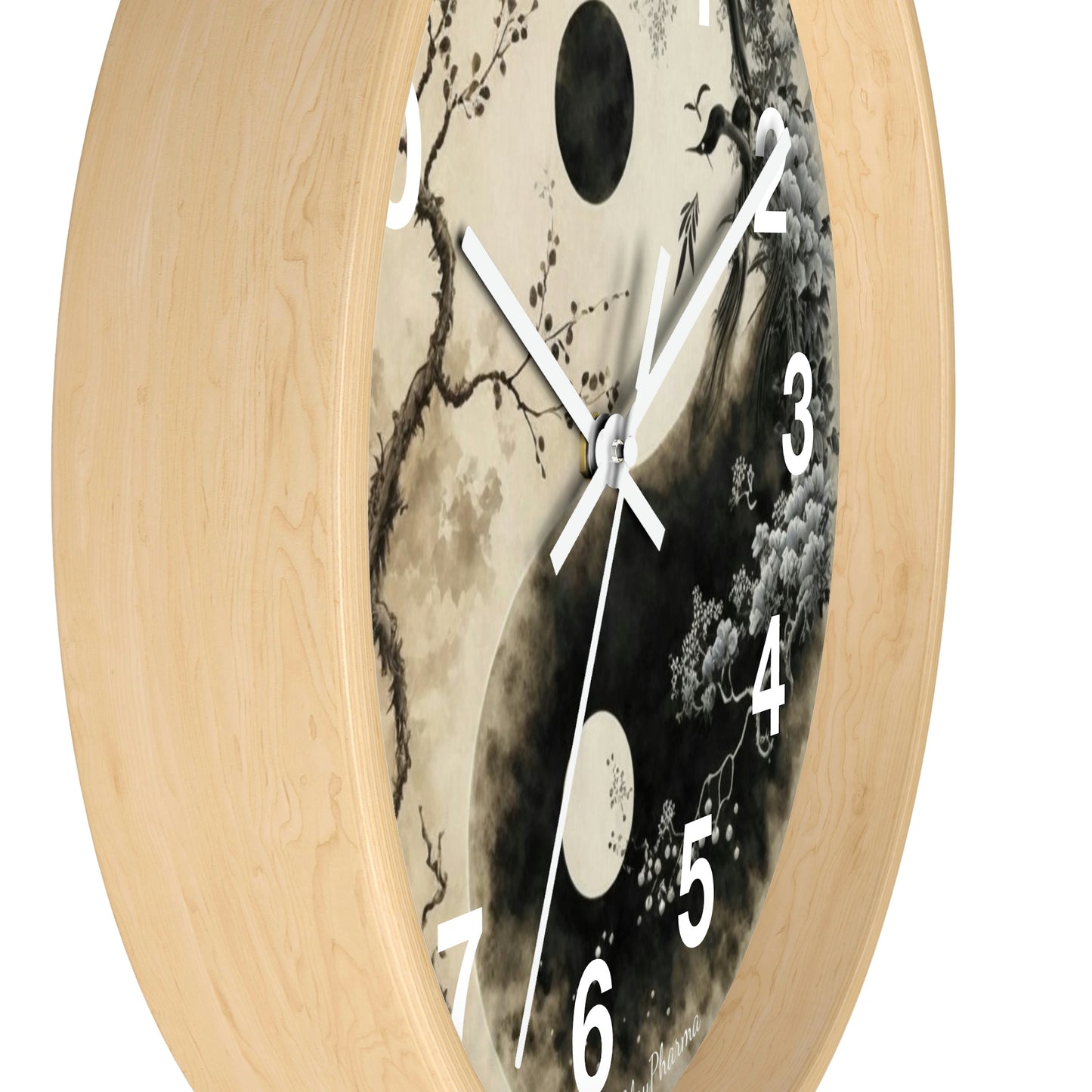 Duality Wall Clock #1 w/ numbers