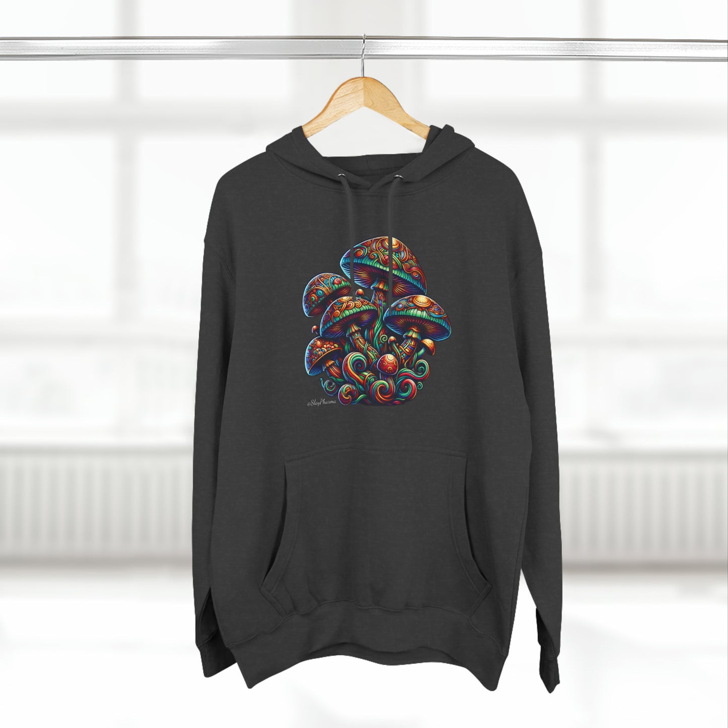 Mushroom Goddess at Your Back Pullover Hoodie