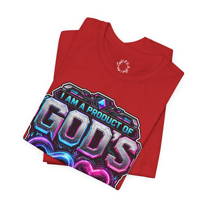 I Am a Product of God’s Infinite Love Cyberpunk Tee