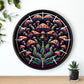 Mushroom Mystique 10" Wall clock #5