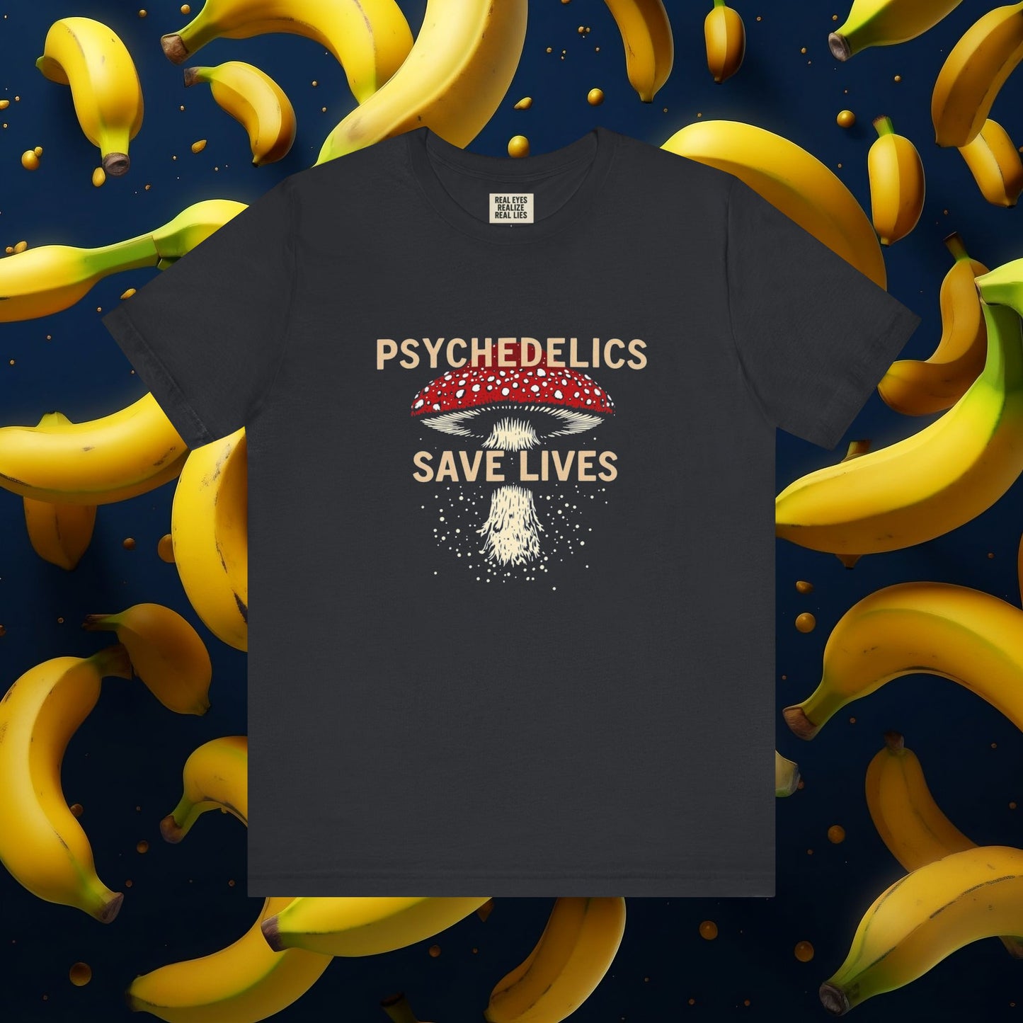 Psychedelics Save Lives – Amanita Mushroom Tee