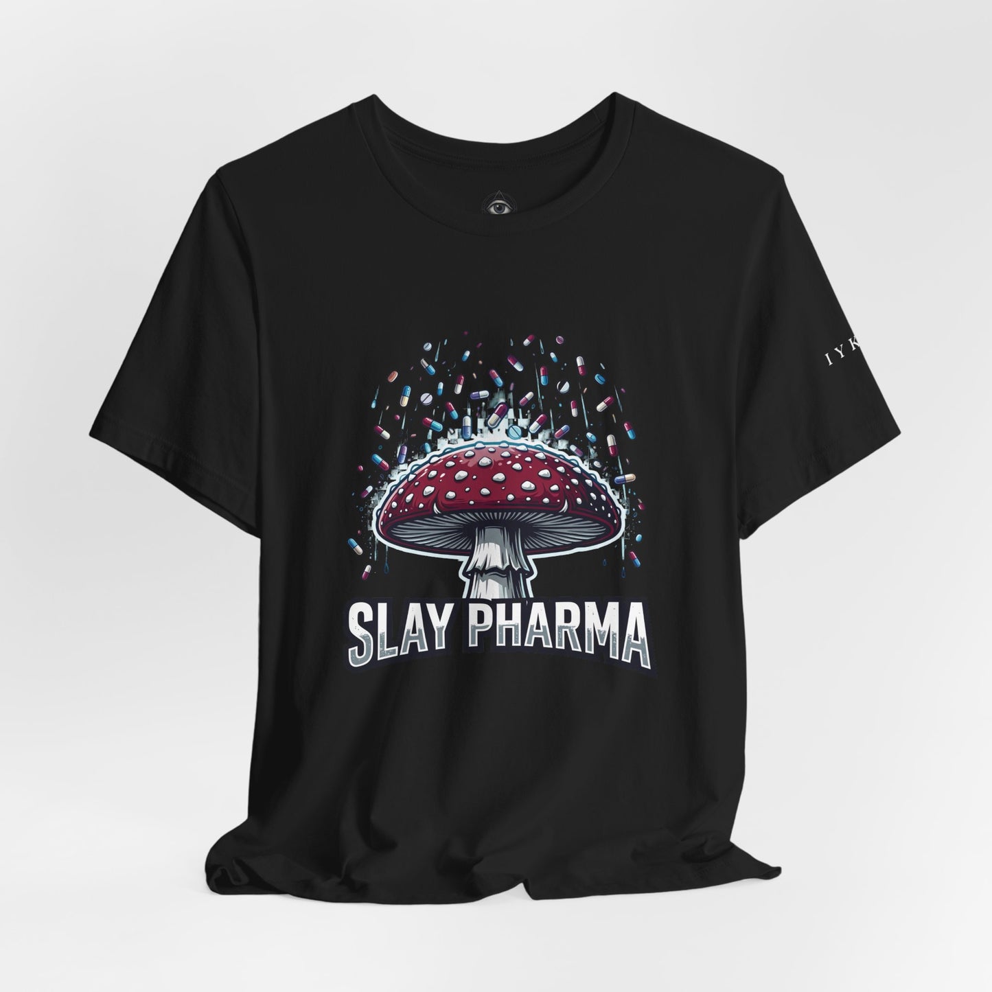 Slay Pharma Stop the Reign Mushroom Tee
