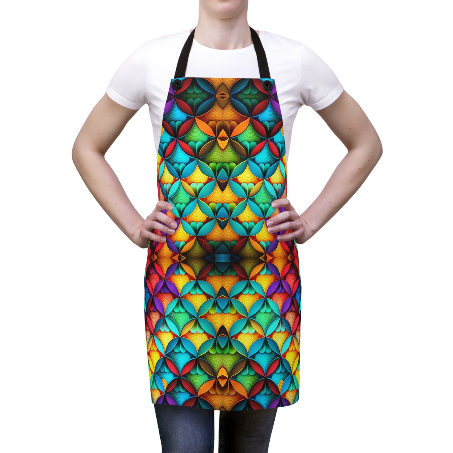 Neon Lights Festival Apron