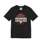Mushrooms Save Lives T-Shirt | Amanita Mushroom Graphic Tee | Mushroom Culture Shirt | Slay Pharma Streetwear
