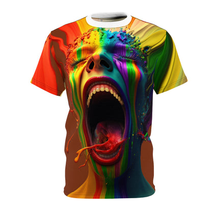 🌈 Primal Spectrum Tee – Scream in Color 🌈