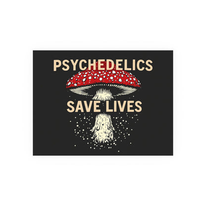 Psychedelics Save Lives Poster