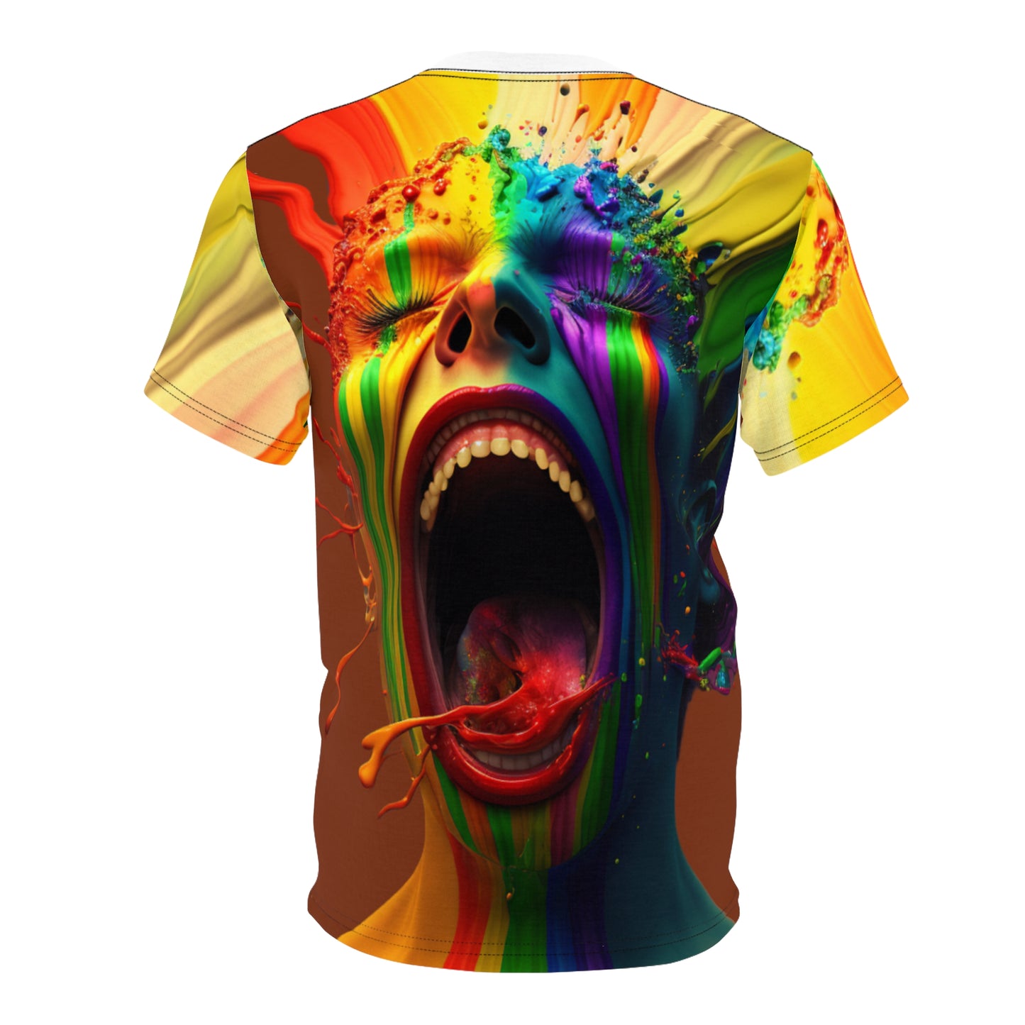 🌈 Primal Spectrum Tee – Scream in Color 🌈