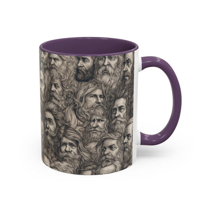Bearded Geniuses Mug – Drink Like a Philosopher