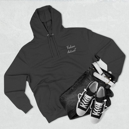 "Falcon Actual" Blue Falcon Hoodie