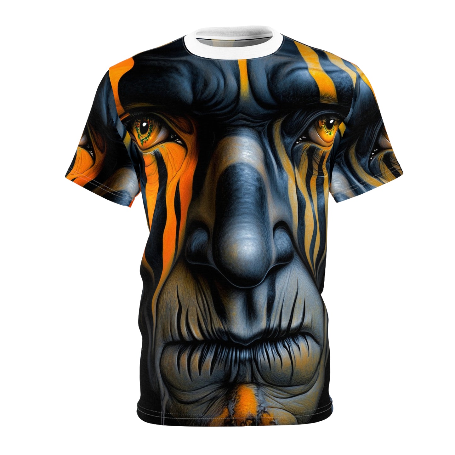 Warrior Unisex Tee - Native American AOP Design