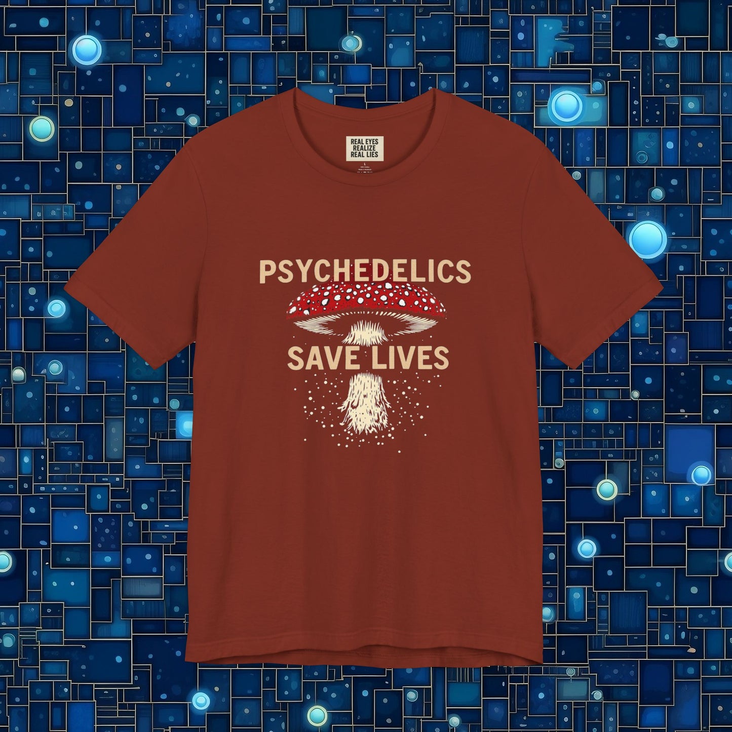 Psychedelics Save Lives – Amanita Mushroom Tee