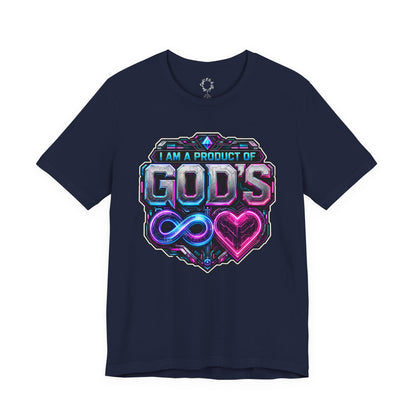 I Am a Product of God’s Infinite Love Cyberpunk Tee