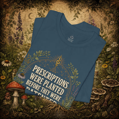 Prescriptions Were Planted Before They Were Patented Tee