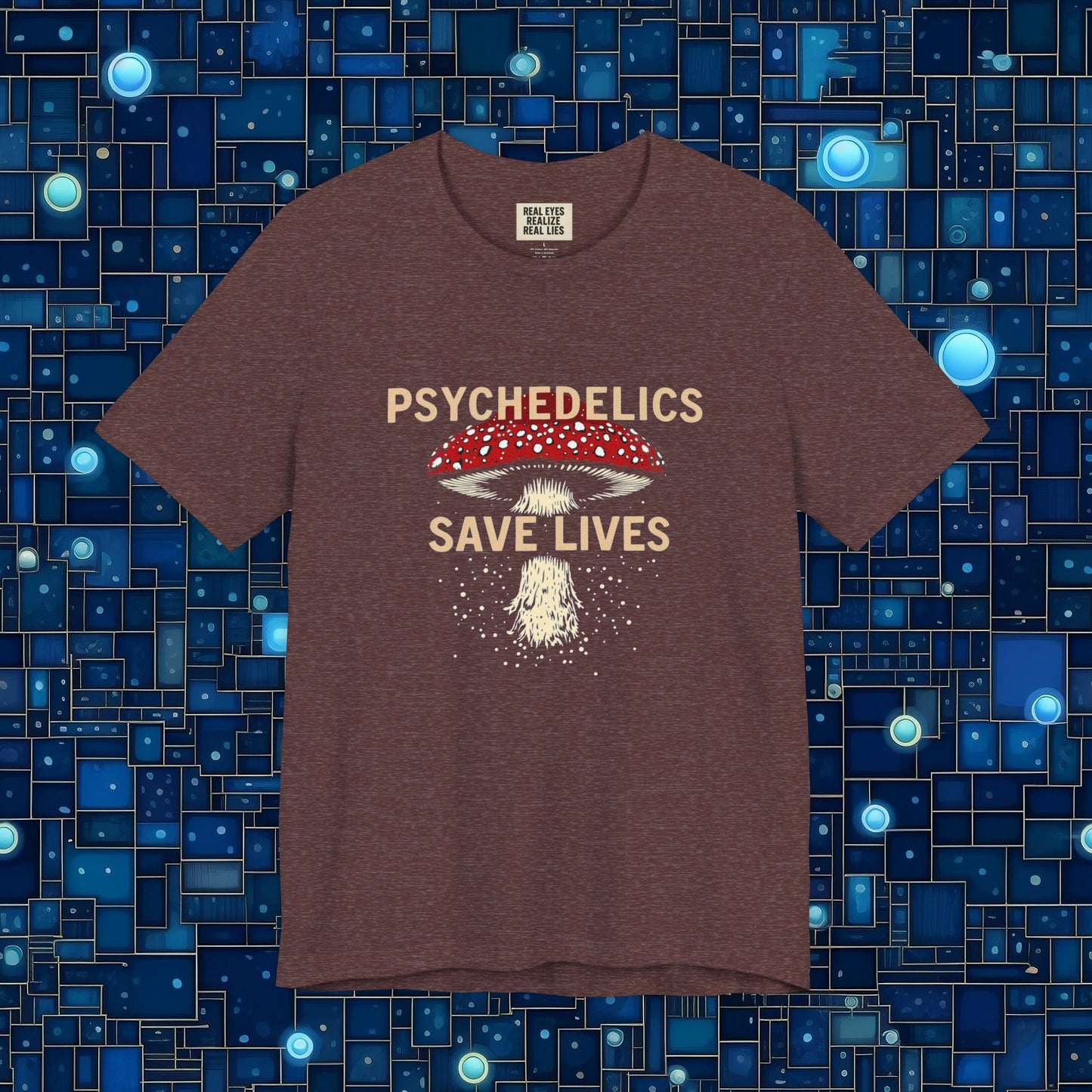 Psychedelics Save Lives – Amanita Mushroom Tee