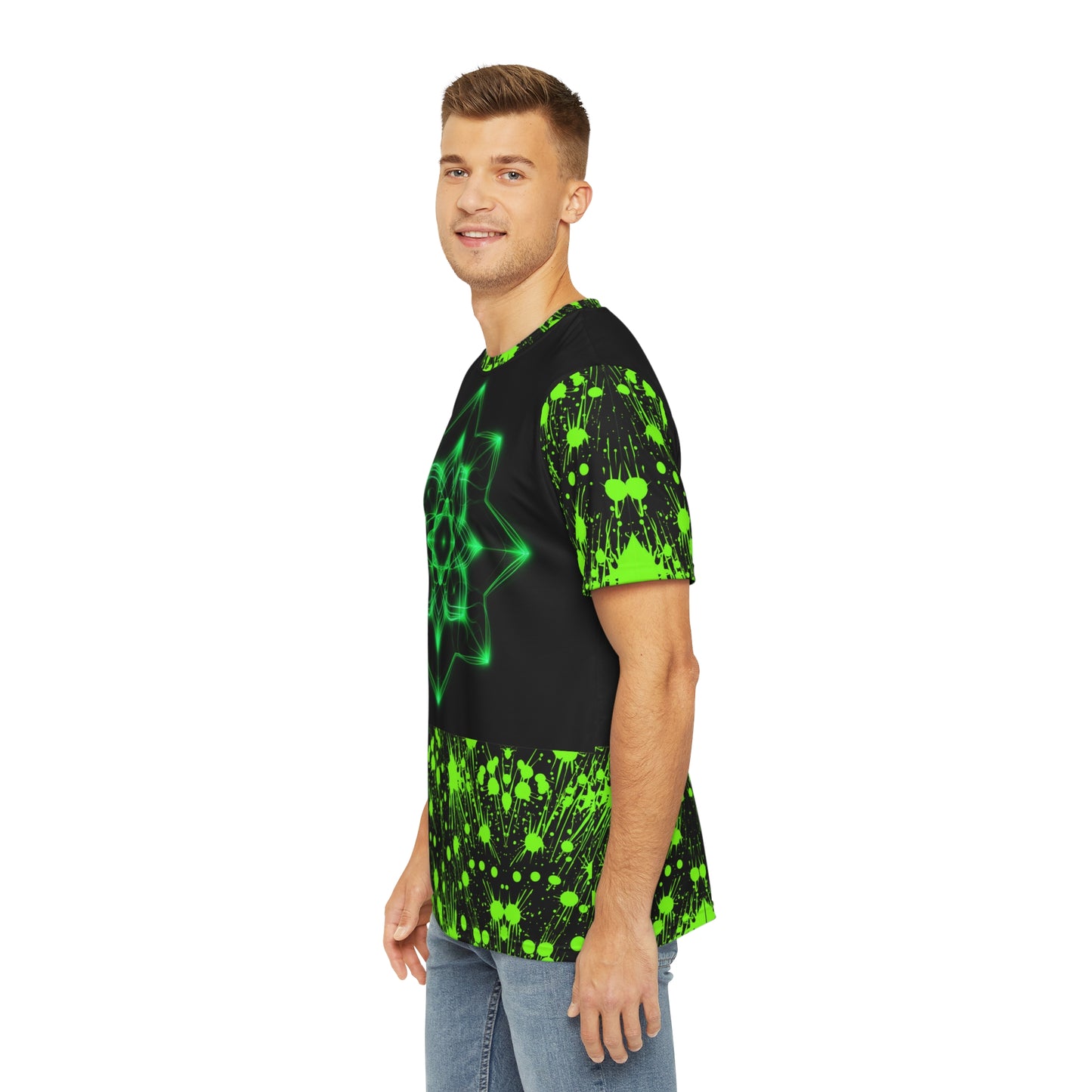 Sacred Splatter Polyester Tee (AOP)