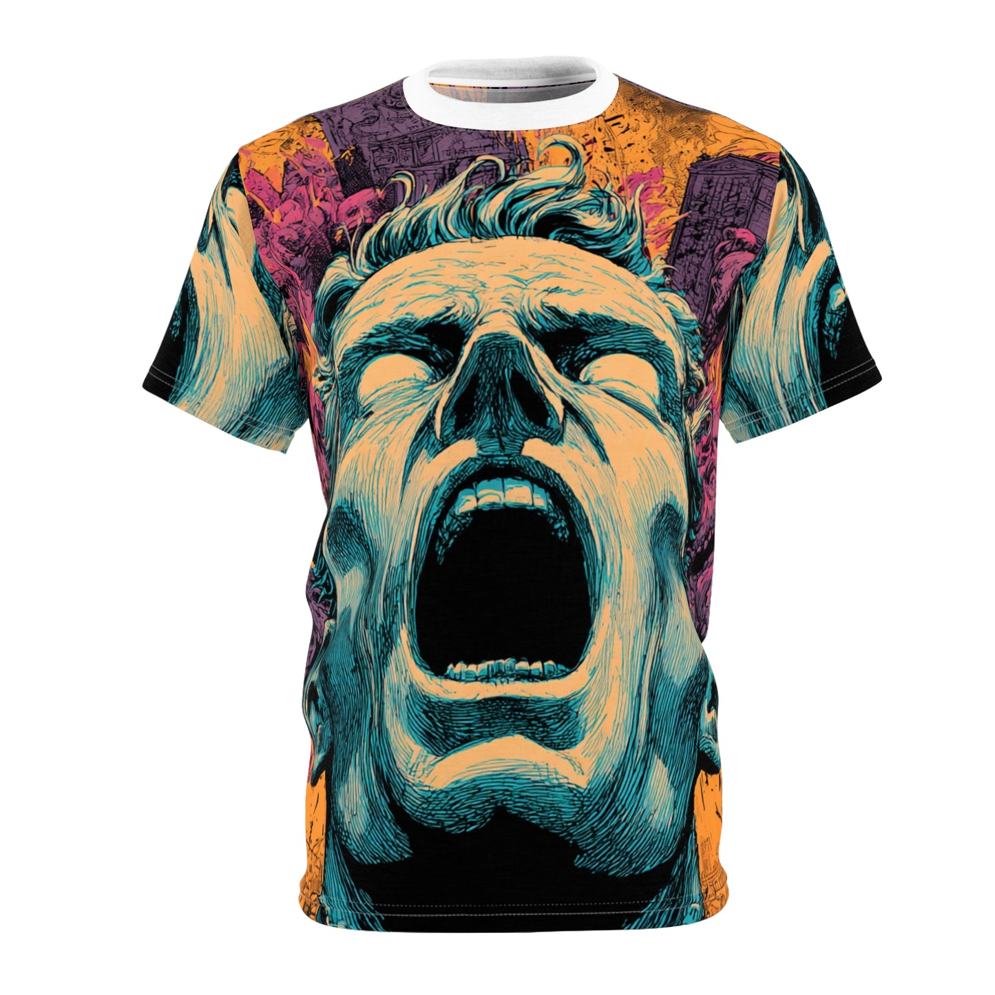 Copy of Ego Unisex Cut & Sew Tee, Artistic Graphic Tee, Statement Shirt, Unique Apparel, Gift for Creatives