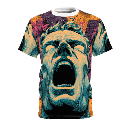 Copy of Ego Unisex Cut & Sew Tee, Artistic Graphic Tee, Statement Shirt, Unique Apparel, Gift for Creatives