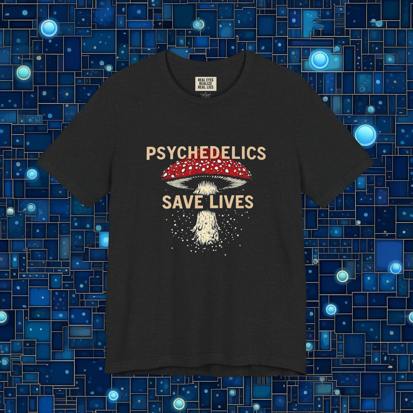Psychedelics Save Lives – Amanita Mushroom Tee