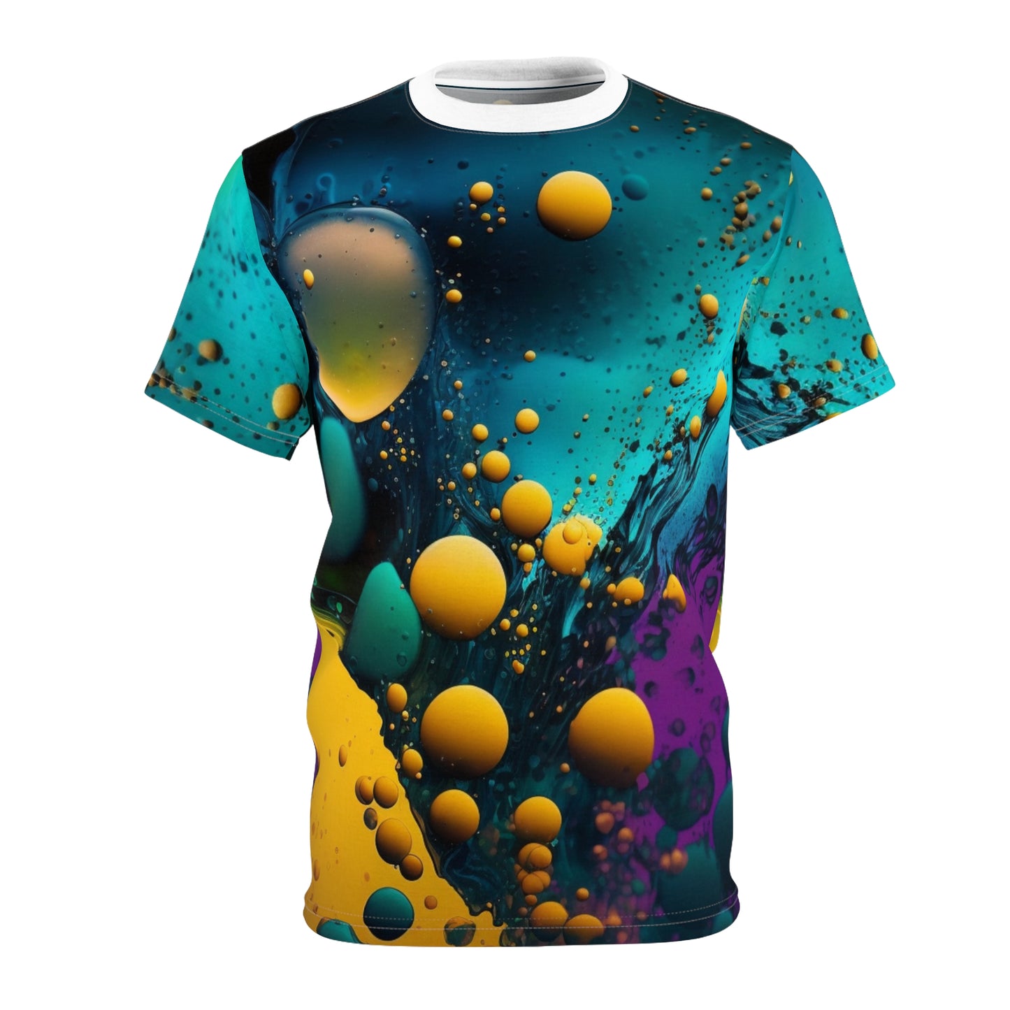 🌌 Cosmic Drip Tee – Art in Motion 🌌