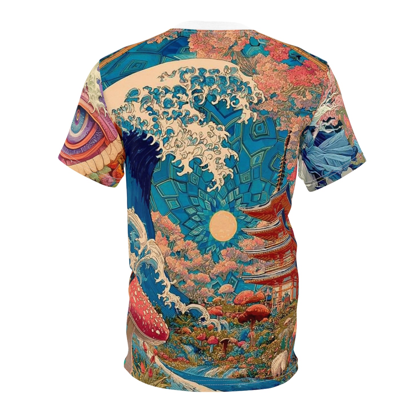 Sacred Nature – Vibrant Landscape Unisex Tee