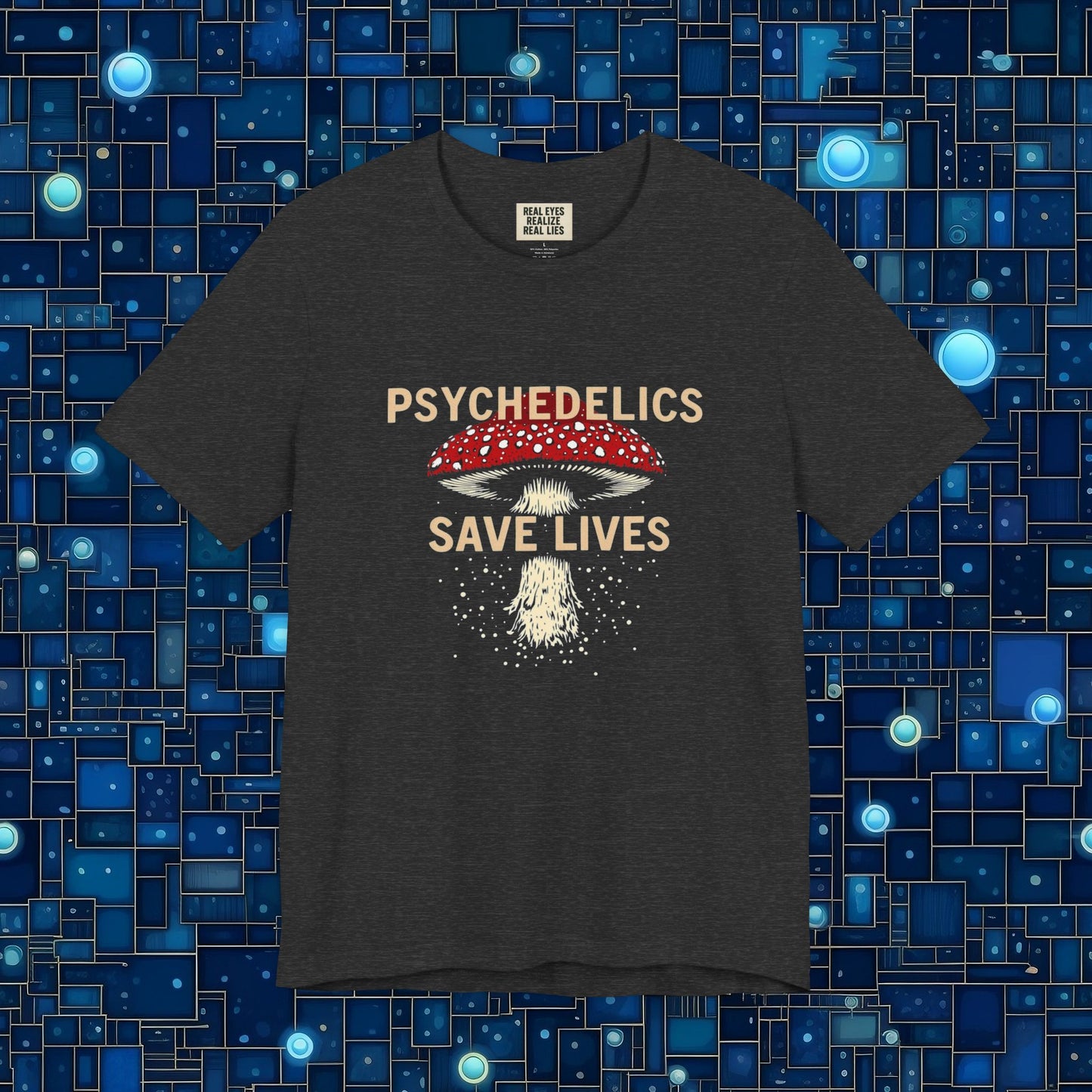 Psychedelics Save Lives – Amanita Mushroom Tee