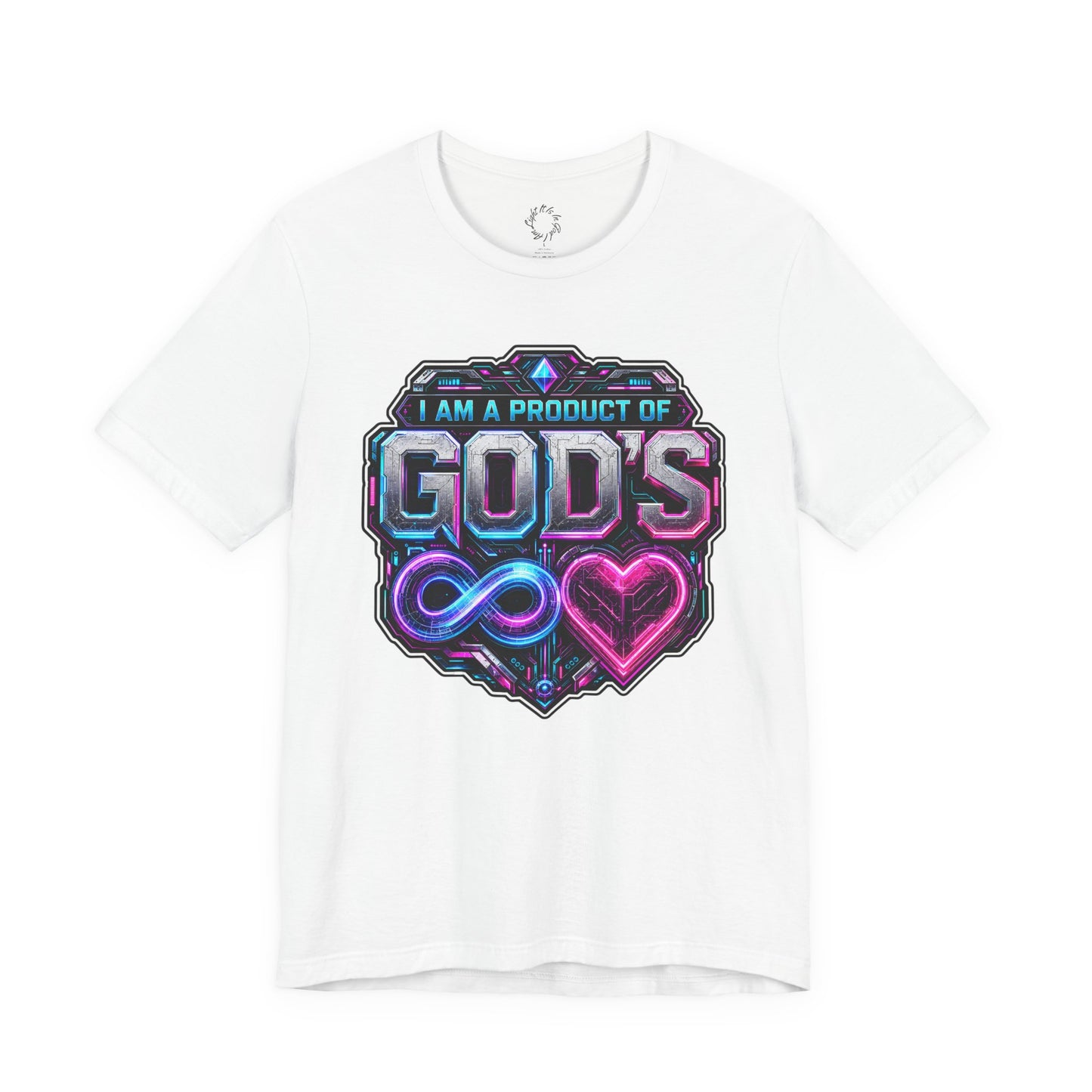God is Infinite Love Cyberpunk Tee
