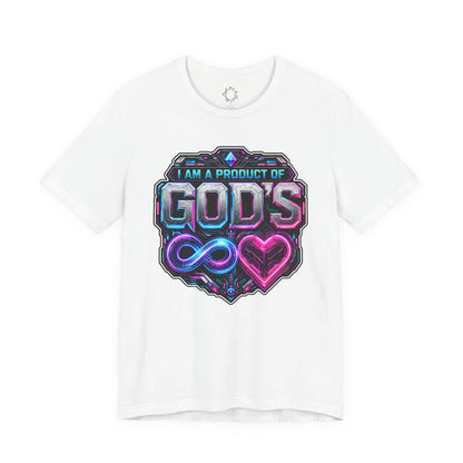 I Am a Product of God’s Infinite Love Cyberpunk Tee
