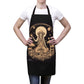 Mushroom Moon Goddess Womens Apron