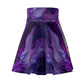 Purple Mirage Skater Skirt
