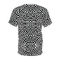 Hypnotic Mirage – Optical Illusion Unisex Tee