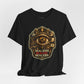 Conspiracy Eye Graphic Tee — "Real Eyes Realize Real Lies" Vintage Industrial T‑Shirt Stroked