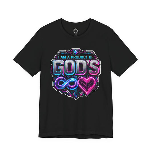 I Am a Product of God’s Infinite Love Cyberpunk Tee