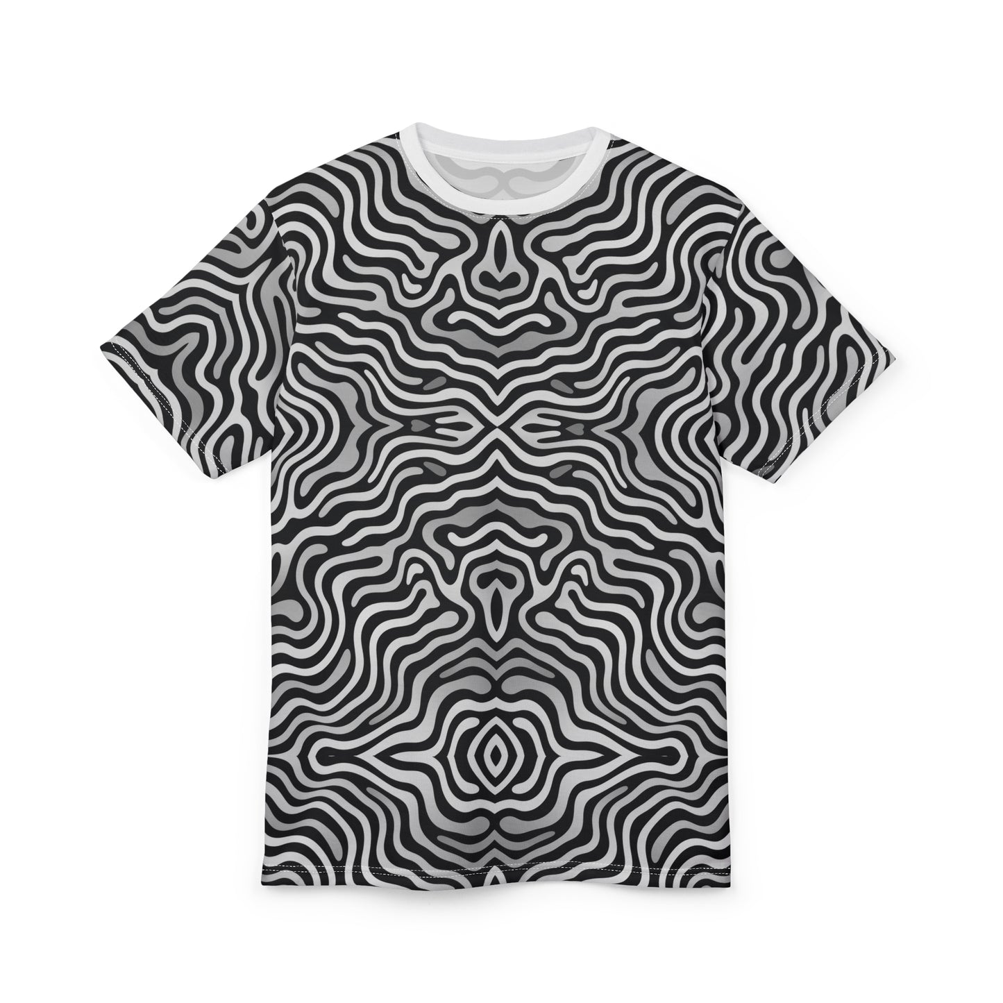 Hypnotic Mirage – Optical Illusion Unisex Tee