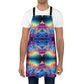 Abstract psychedelic cooking apron