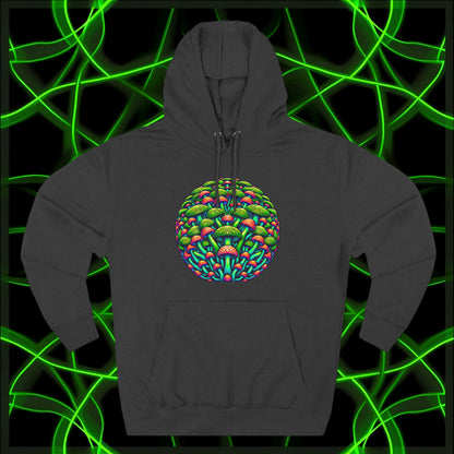 Mushrooms illusions hoodie #2