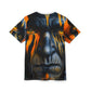 Warrior Unisex Tee - Native American AOP Design